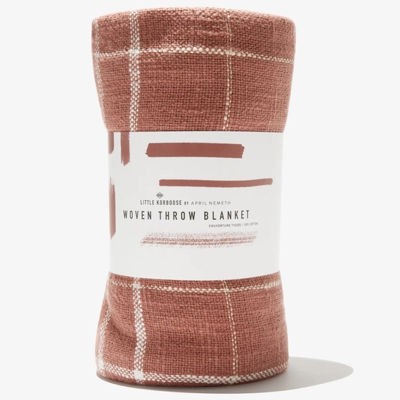 Little Korboose Other - NWT Little Korboose Woven Throw Blanket by April Nemeth